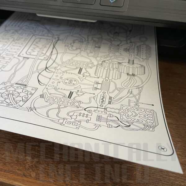 mechanically inclined '88 colouring page